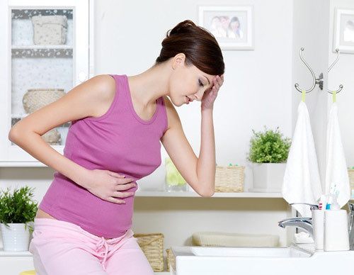 bà bầu bị xuất huyết dạ dày