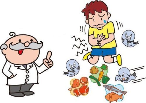 trẻ đau bụng do ngộ độc thực phẩm