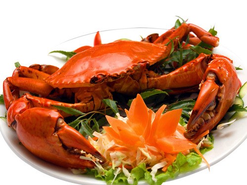 uống gừng sau khi ăn cua