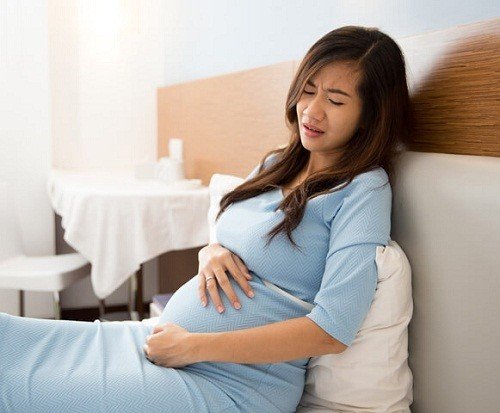 Đau dạ dày khi mang thai 3 tháng cuối