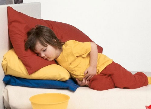 Trẻ bị nôn liên tục